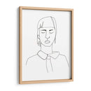 Cara De Contorno Iv - June Erica Vess | Cuadro decorativo de Canvas Lab