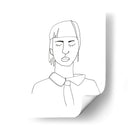 Cara De Contorno Iv - June Erica Vess | Cuadro decorativo de Canvas Lab