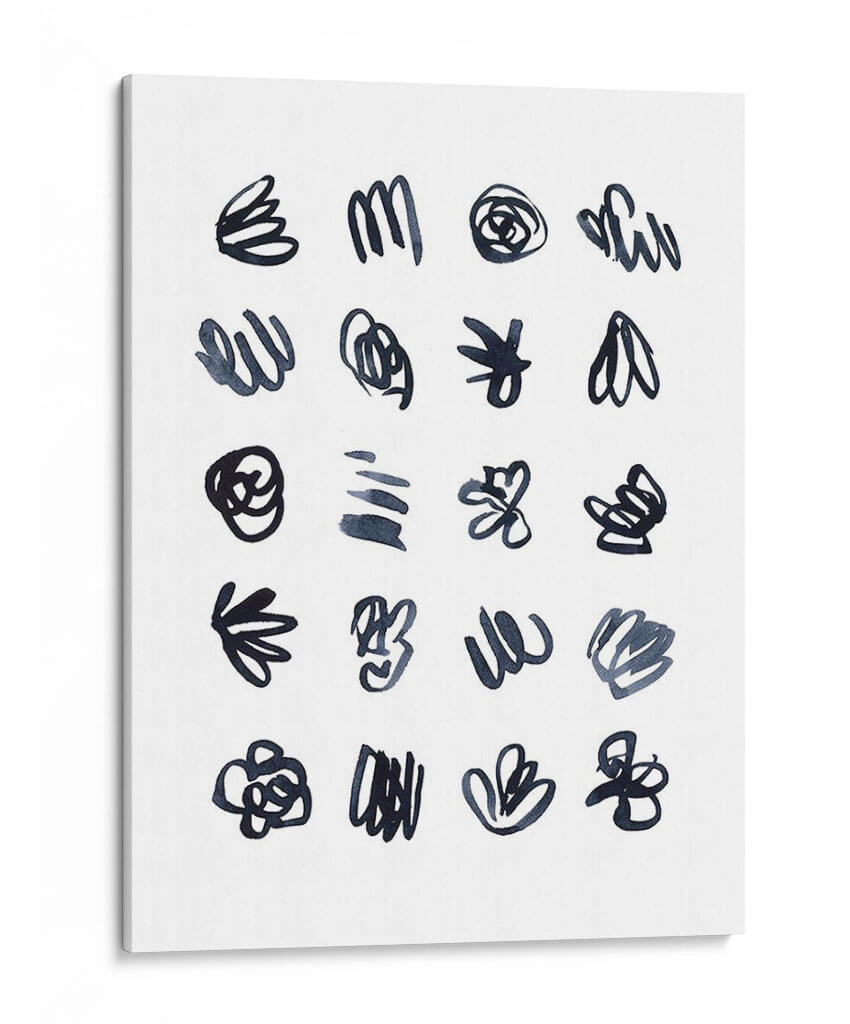 Syllabary I - Emma Scarvey | Cuadro decorativo de Canvas Lab