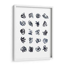 Syllabary I - Emma Scarvey | Cuadro decorativo de Canvas Lab