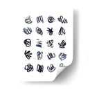 Syllabary I - Emma Scarvey | Cuadro decorativo de Canvas Lab