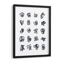 Syllabary Ii - Emma Scarvey | Cuadro decorativo de Canvas Lab