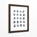 Syllabary Ii - Emma Scarvey | Cuadro decorativo de Canvas Lab