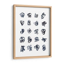 Syllabary Ii - Emma Scarvey | Cuadro decorativo de Canvas Lab