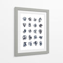 Syllabary Ii - Emma Scarvey | Cuadro decorativo de Canvas Lab
