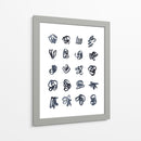 Syllabary Ii - Emma Scarvey | Cuadro decorativo de Canvas Lab