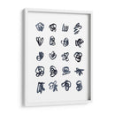 Syllabary Ii - Emma Scarvey | Cuadro decorativo de Canvas Lab