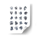 Syllabary Ii - Emma Scarvey | Cuadro decorativo de Canvas Lab