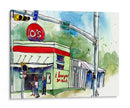 Líneas Urbanas Y Polos I - Scherrer Finch | Cuadro decorativo de Canvas Lab