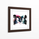 Superman y Batman | Cuadro decorativo de Canvas Lab