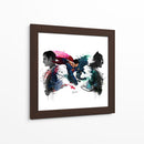 Superman y Batman | Cuadro decorativo de Canvas Lab