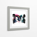 Superman y Batman | Cuadro decorativo de Canvas Lab