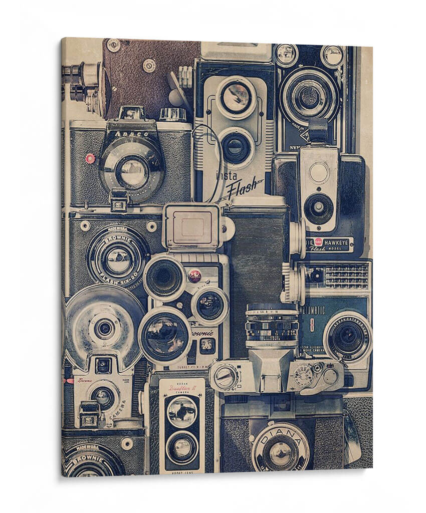 Cámaras Vintage - Sue Riger | Cuadro decorativo de Canvas Lab