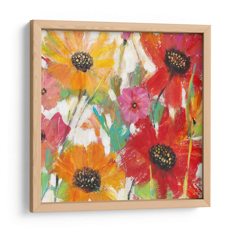 Floral Brillante Y Audaz I - Tim OToole | Cuadro decorativo de Canvas Lab