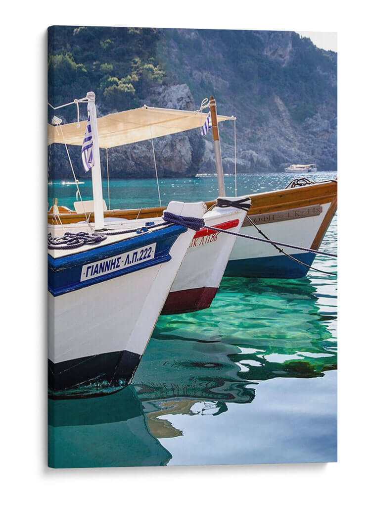 Botones De Trabajo De Corfú, Grecia Ii - Laura DeNardo | Cuadro decorativo de Canvas Lab