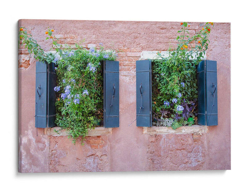 Flores De La Ventana Italiana Ii - Laura DeNardo | Cuadro decorativo de Canvas Lab