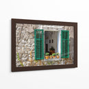 Vista De La Ventana - Kotor, Montenegro - Laura DeNardo | Cuadro decorativo de Canvas Lab