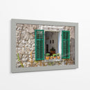 Vista De La Ventana - Kotor, Montenegro - Laura DeNardo | Cuadro decorativo de Canvas Lab