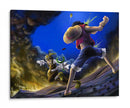 Monkey D Luffy Fight | Cuadro decorativo de Canvas Lab
