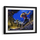 Monkey D Luffy Fight | Cuadro decorativo de Canvas Lab