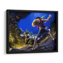 Monkey D Luffy Fight | Cuadro decorativo de Canvas Lab