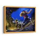 Monkey D Luffy Fight | Cuadro decorativo de Canvas Lab