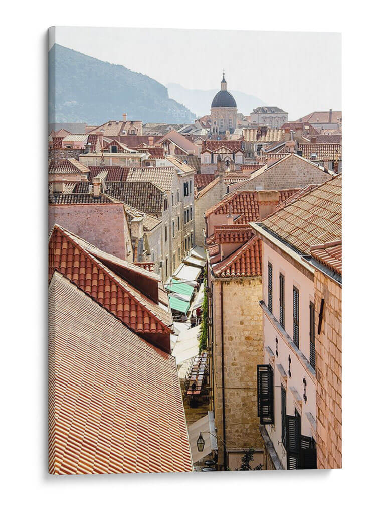Rooftops - Dubrovnik, Croacia - Laura DeNardo | Cuadro decorativo de Canvas Lab