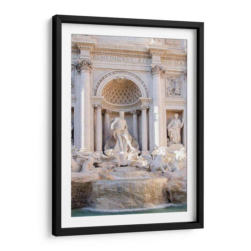 Fuente De Trevi En La Luz De La Tarde I - Laura DeNardo | Cuadro decorativo de Canvas Lab