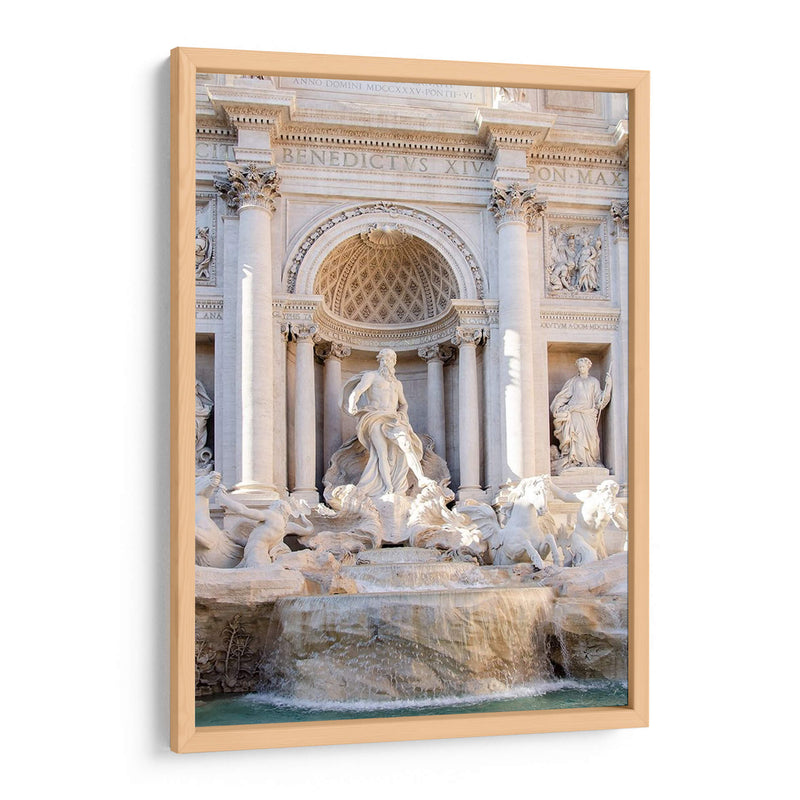 Fuente De Trevi En La Luz De La Tarde I - Laura DeNardo | Cuadro decorativo de Canvas Lab