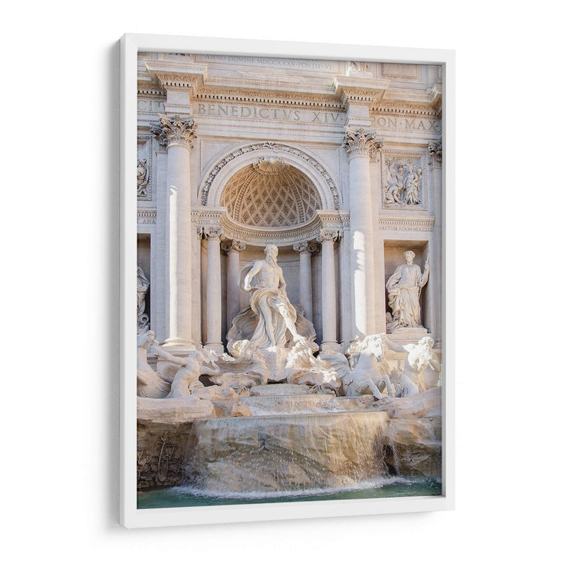 Fuente De Trevi En La Luz De La Tarde I - Laura DeNardo | Cuadro decorativo de Canvas Lab