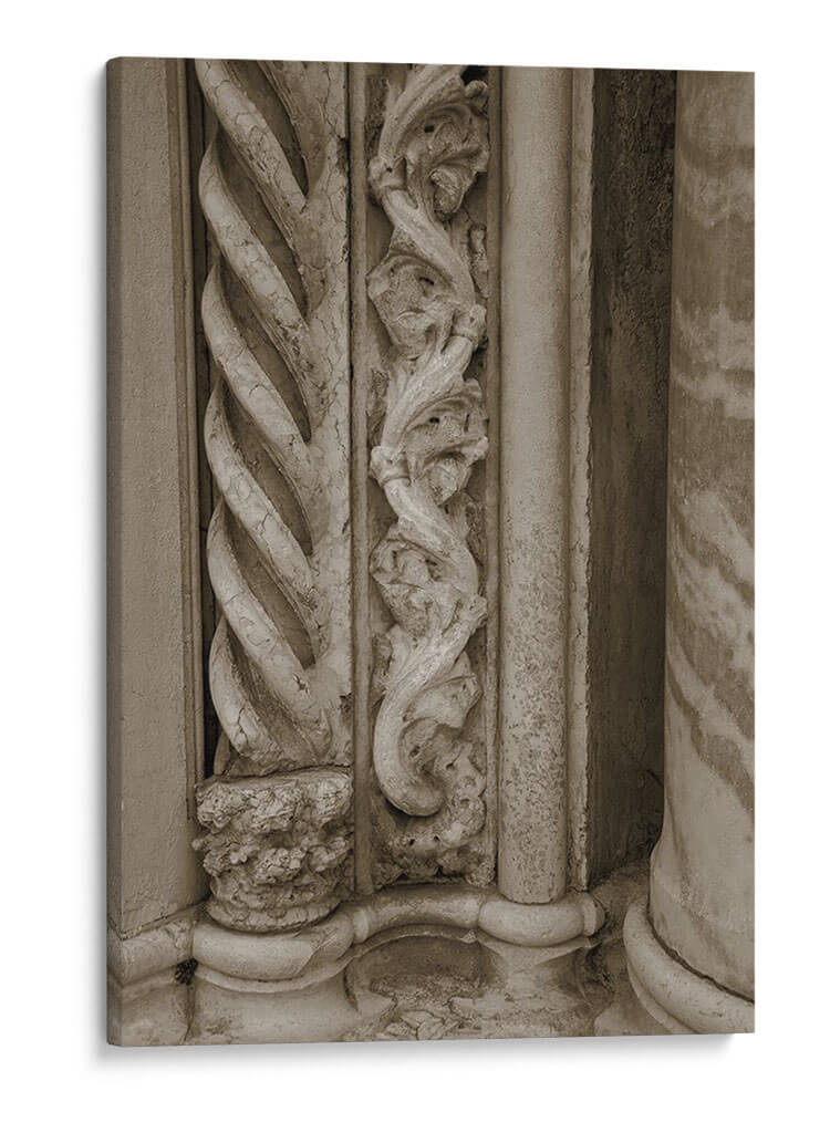 Detalle De La Arquitectura En Sepia Iii - Laura DeNardo | Cuadro decorativo de Canvas Lab
