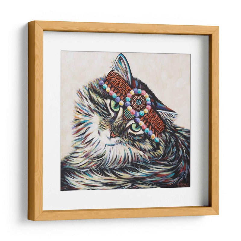 Hippie Cat I - Carolee Vitaletti | Cuadro decorativo de Canvas Lab