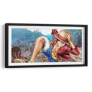 Monkey on the city | Cuadro decorativo de Canvas Lab