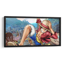 Monkey on the city | Cuadro decorativo de Canvas Lab