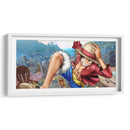 Monkey on the city | Cuadro decorativo de Canvas Lab