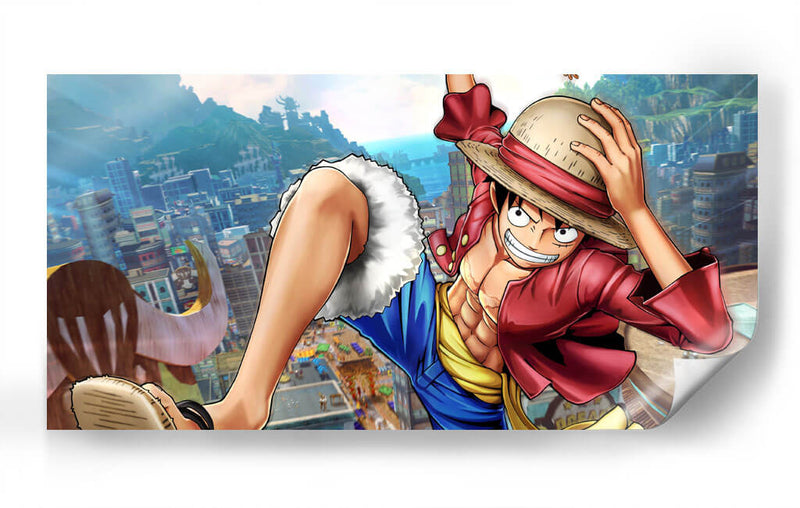 Monkey on the city | Cuadro decorativo de Canvas Lab