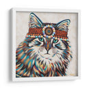 Hippie Cat Ii - Carolee Vitaletti | Cuadro decorativo de Canvas Lab