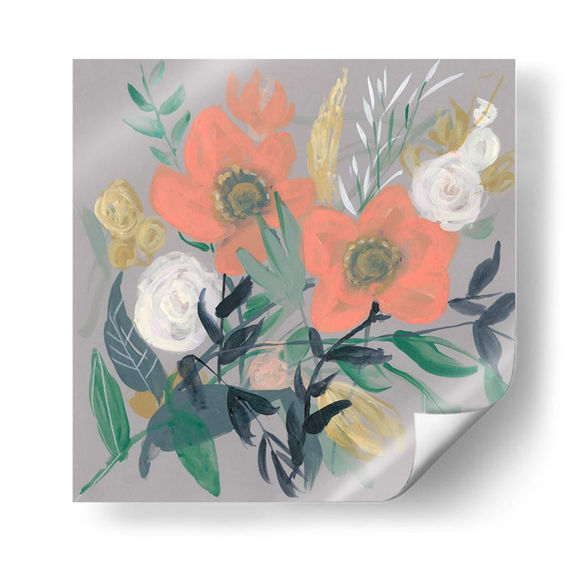 Anemone Jumble I - Jennifer Goldberger | Cuadro decorativo de Canvas Lab