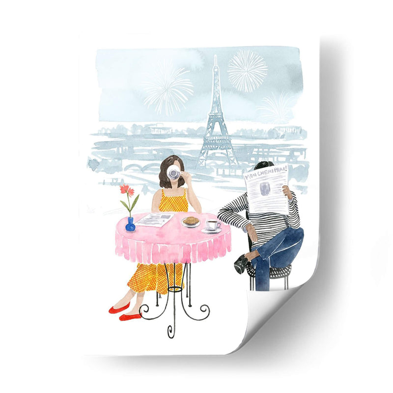 París En El Amor Ii - Grace Popp | Cuadro decorativo de Canvas Lab