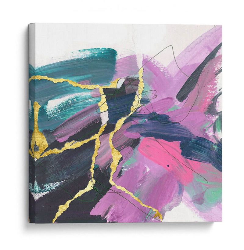 Dividido Violeta Ii - Melissa Wang | Cuadro decorativo de Canvas Lab