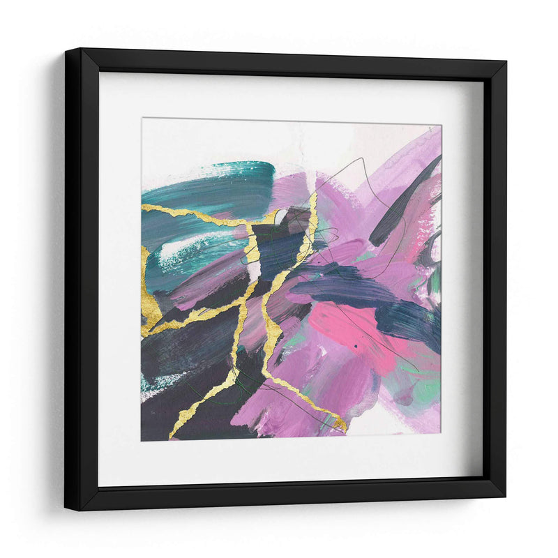 Dividido Violeta Ii - Melissa Wang | Cuadro decorativo de Canvas Lab