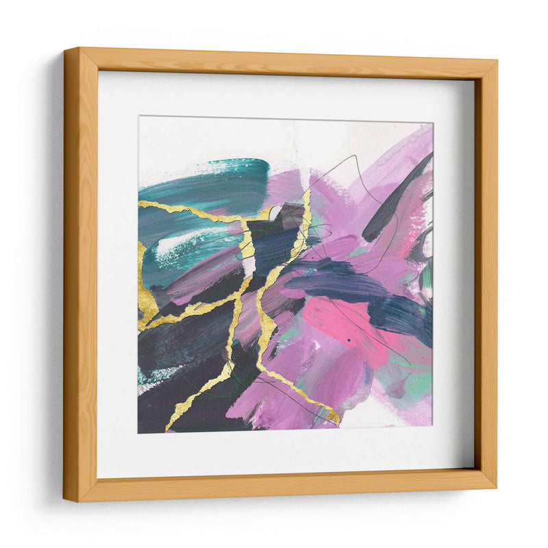 Dividido Violeta Ii - Melissa Wang | Cuadro decorativo de Canvas Lab