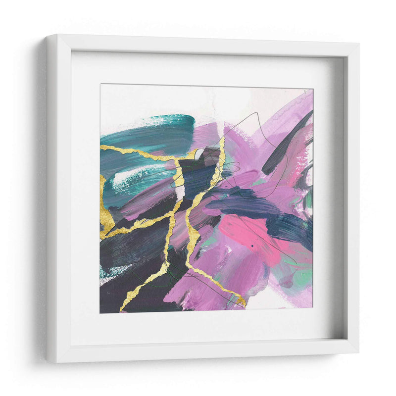 Dividido Violeta Ii - Melissa Wang | Cuadro decorativo de Canvas Lab