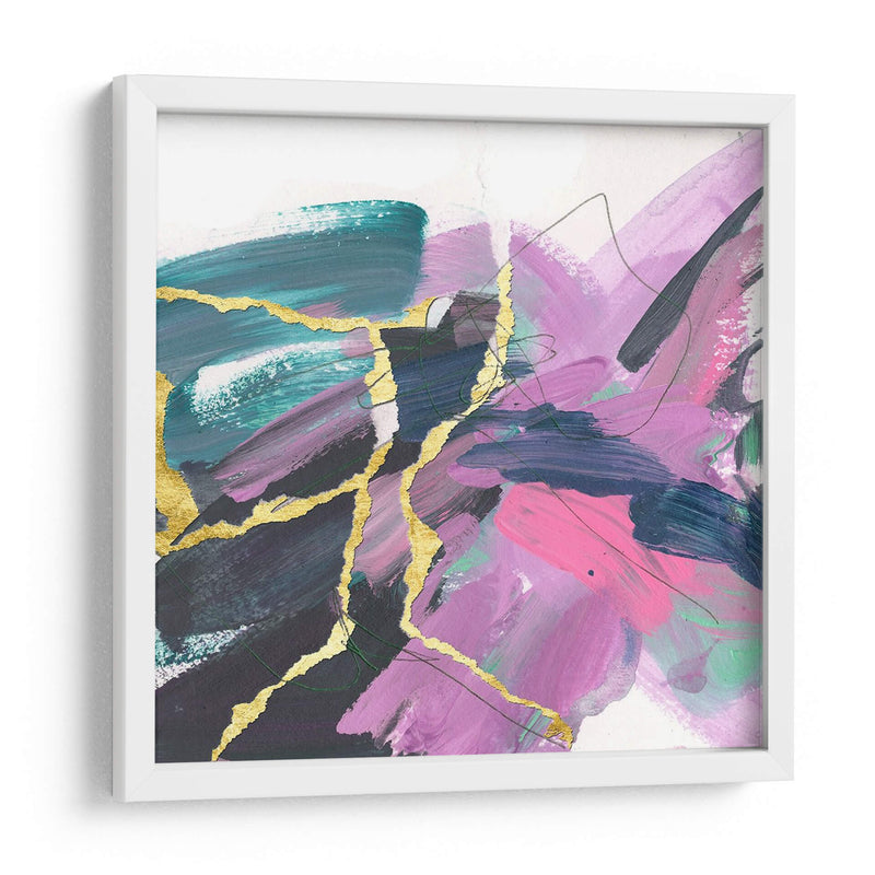 Dividido Violeta Ii - Melissa Wang | Cuadro decorativo de Canvas Lab