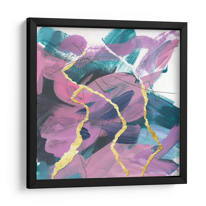 Dividido Violeta Iii - Melissa Wang | Cuadro decorativo de Canvas Lab