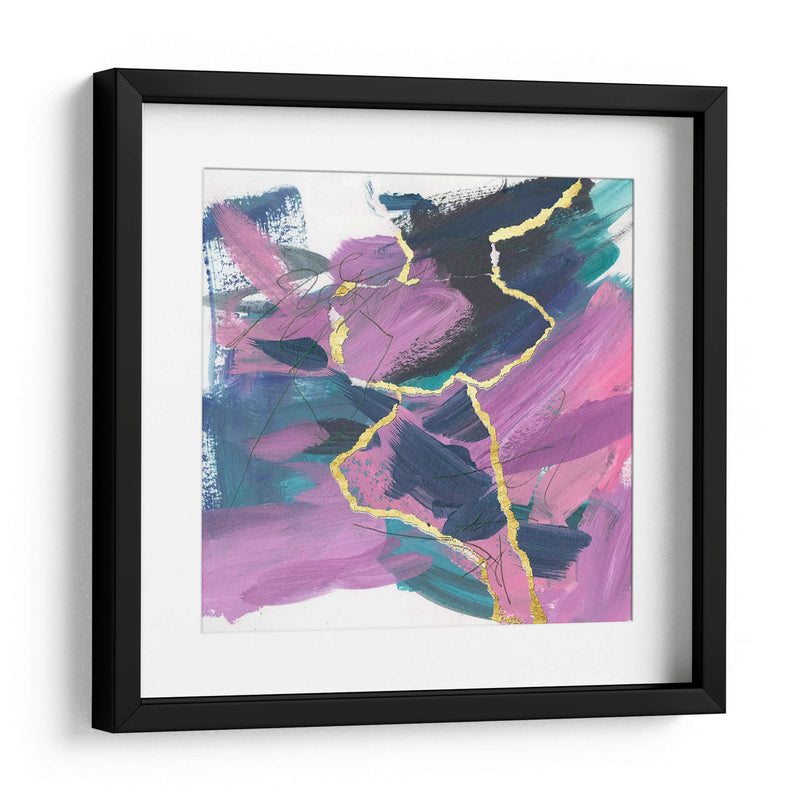 Dividido Violeta Iv - Melissa Wang | Cuadro decorativo de Canvas Lab