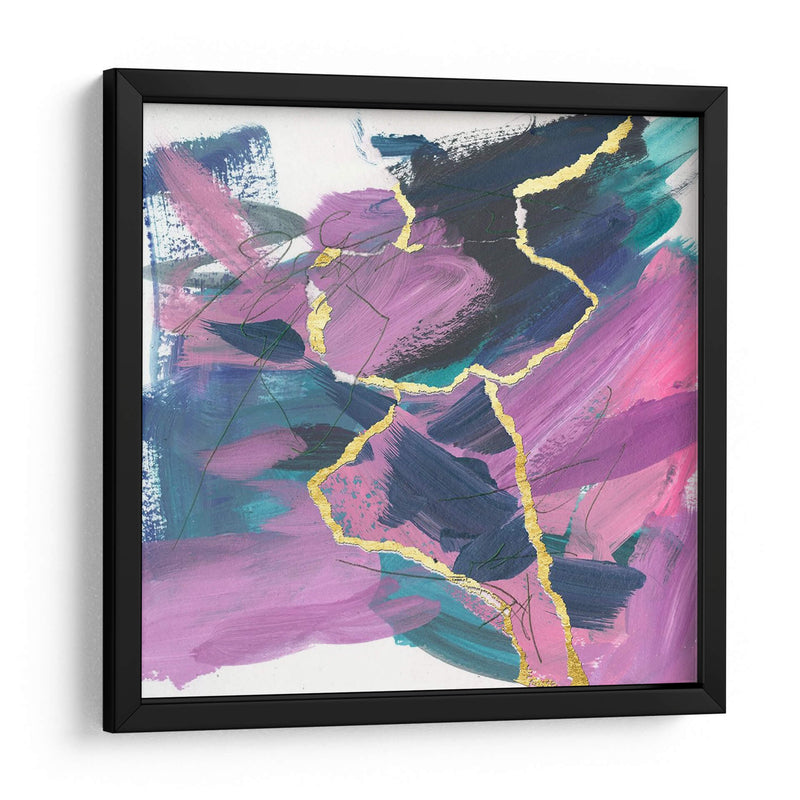 Dividido Violeta Iv - Melissa Wang | Cuadro decorativo de Canvas Lab