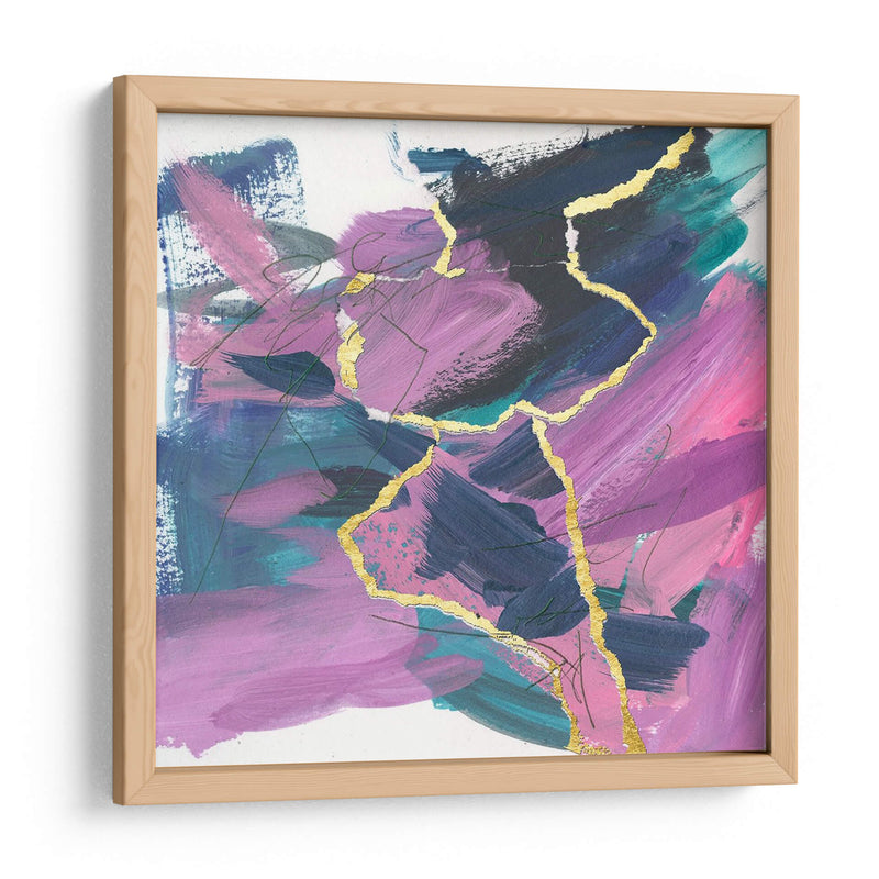 Dividido Violeta Iv - Melissa Wang | Cuadro decorativo de Canvas Lab