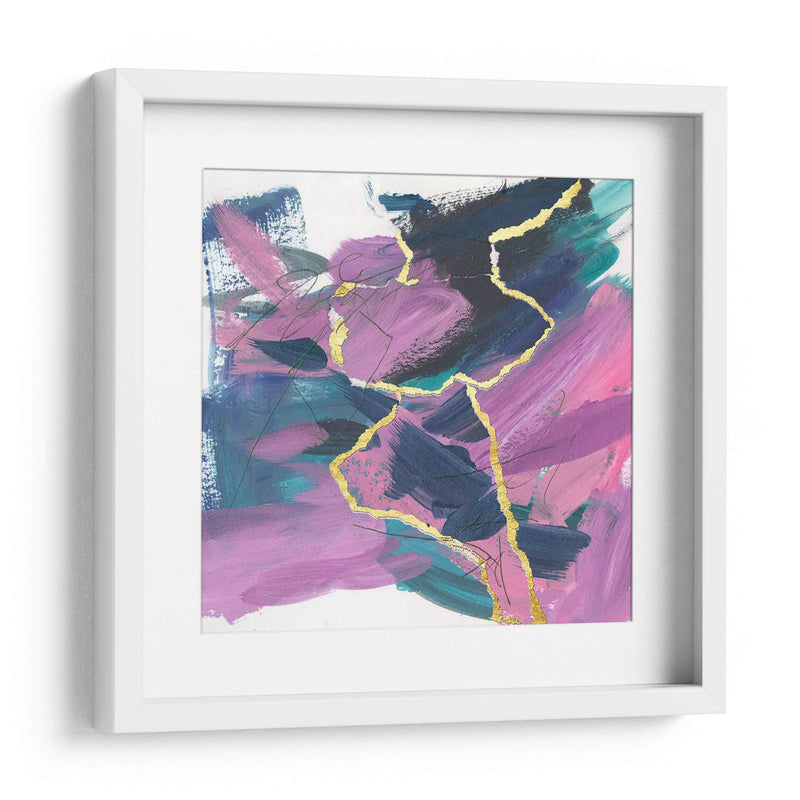 Dividido Violeta Iv - Melissa Wang | Cuadro decorativo de Canvas Lab