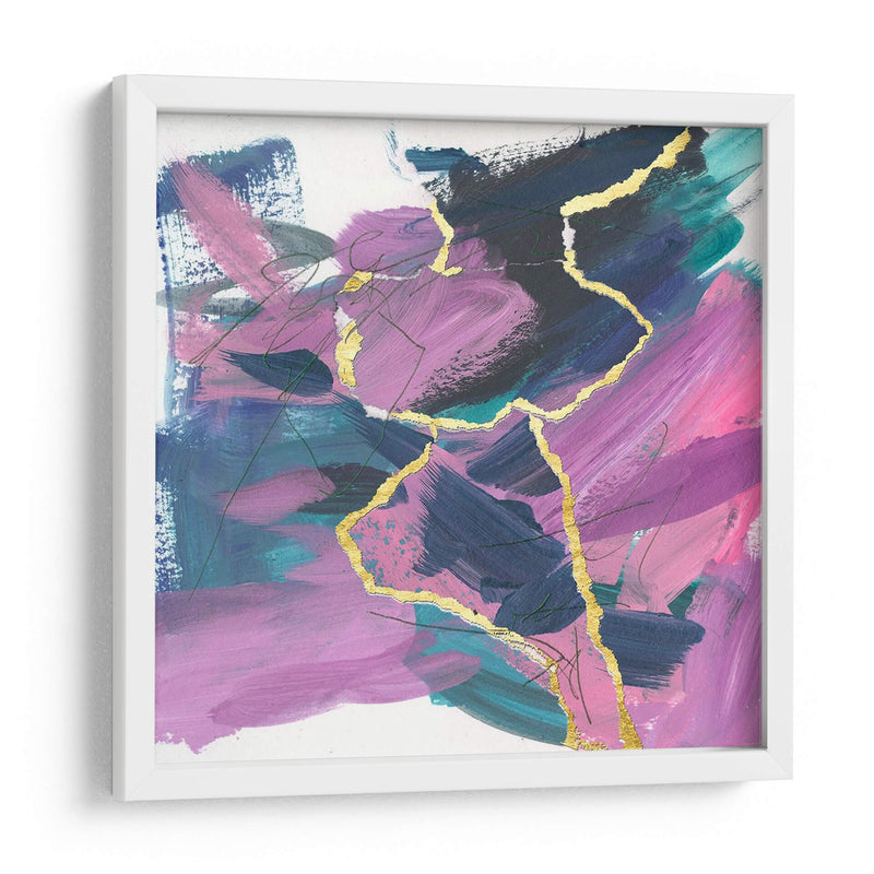 Dividido Violeta Iv - Melissa Wang | Cuadro decorativo de Canvas Lab